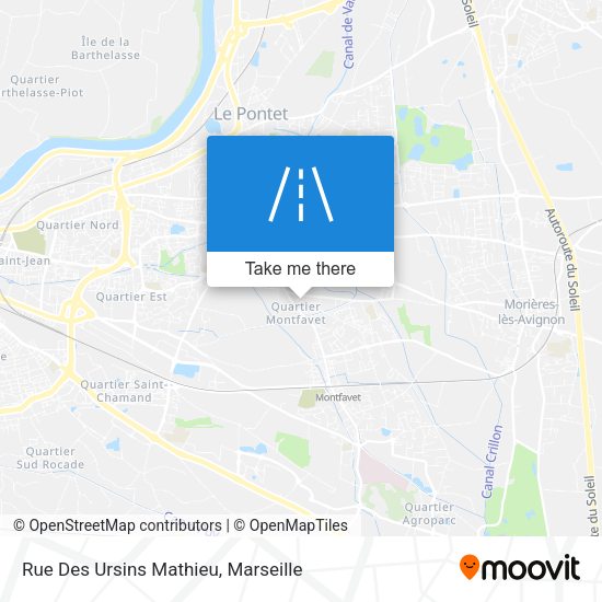 Rue Des Ursins Mathieu map