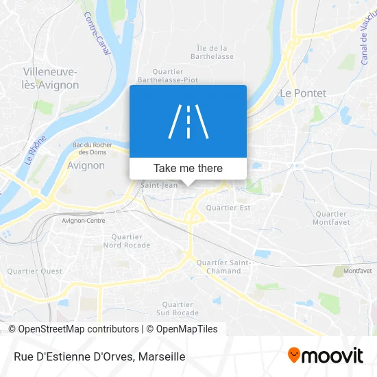 Rue D'Estienne D'Orves map