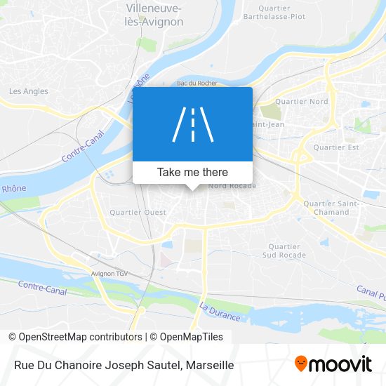Rue Du Chanoire Joseph Sautel map