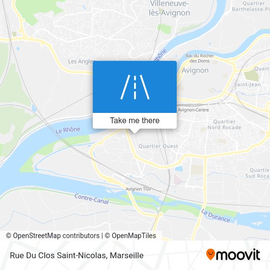 Rue Du Clos Saint-Nicolas map