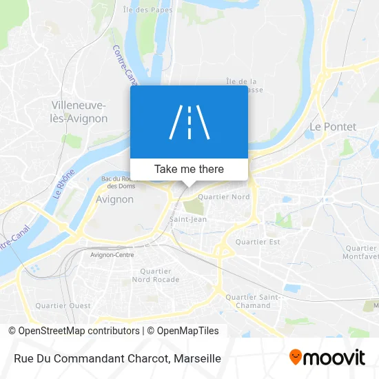 Rue Du Commandant Charcot map