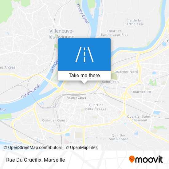 Rue Du Crucifix map
