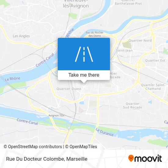 Rue Du Docteur Colombe map