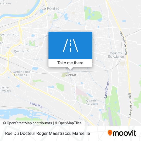 Rue Du Docteur Roger Maestracci map