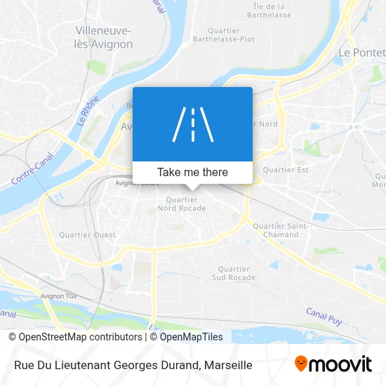 Rue Du Lieutenant Georges Durand map