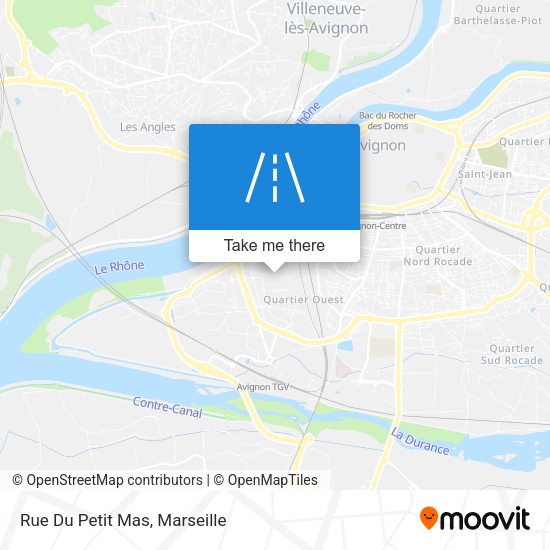 Rue Du Petit Mas map