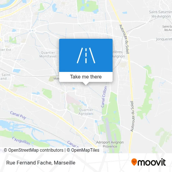 Rue Fernand Fache map