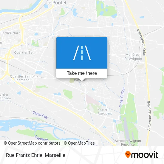 Rue Frantz Ehrle map