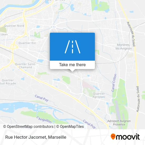 Rue Hector Jacomet map