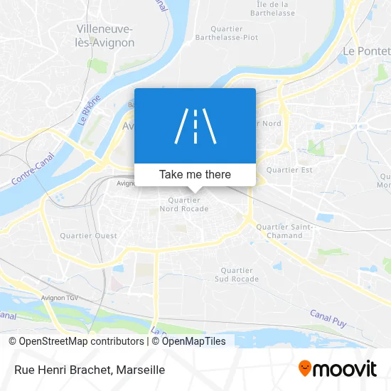 Rue Henri Brachet map