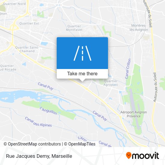Rue Jacques Demy map