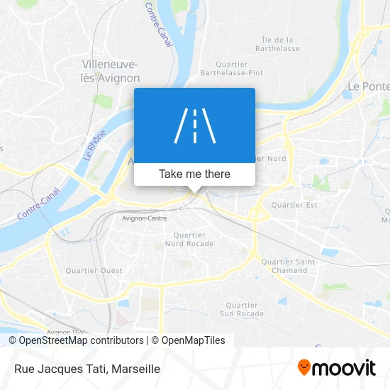 Rue Jacques Tati map