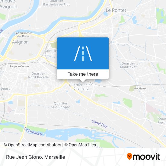 Rue Jean Giono map
