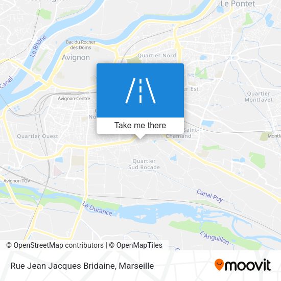Rue Jean Jacques Bridaine map