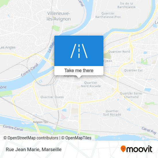 Rue Jean Marie map