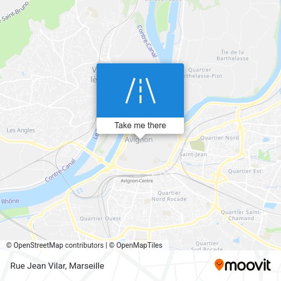 Rue Jean Vilar map