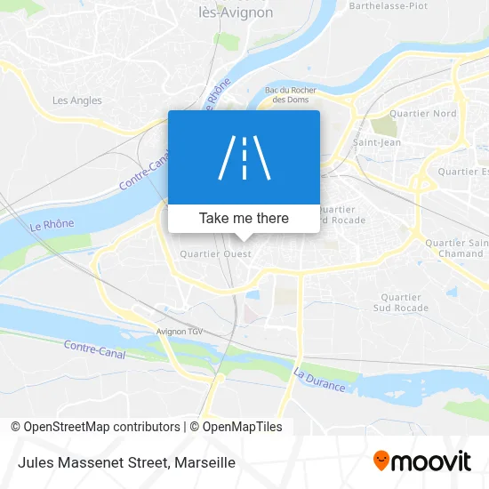 Rue Jules Massenet map