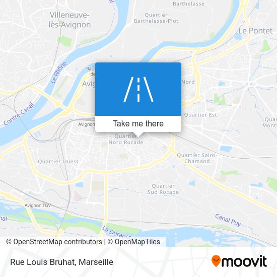 Rue Louis Bruhat map