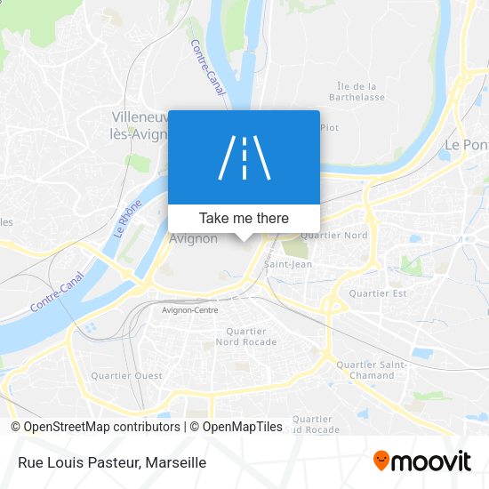 Rue Louis Pasteur map
