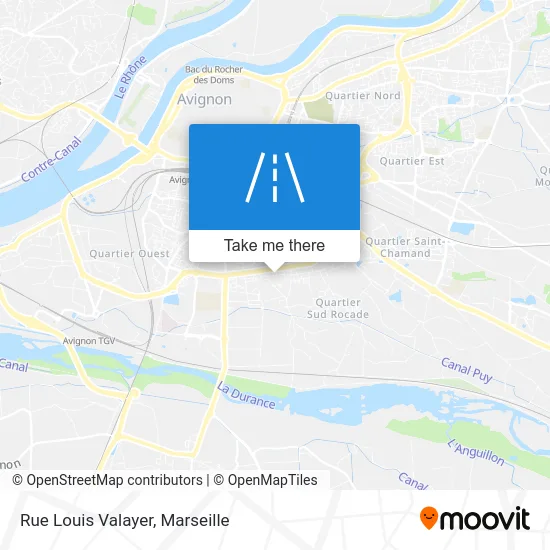 Rue Louis Valayer map