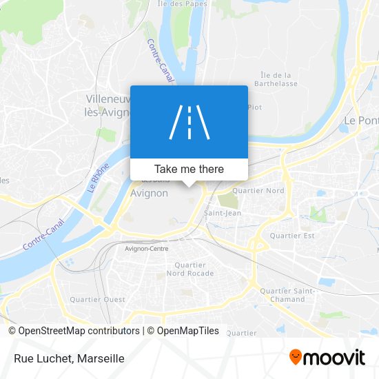 Rue Luchet map