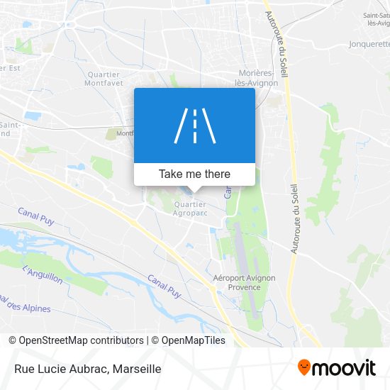 Rue Lucie Aubrac map