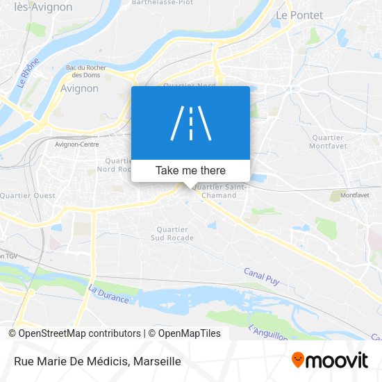 Rue Marie De Médicis map