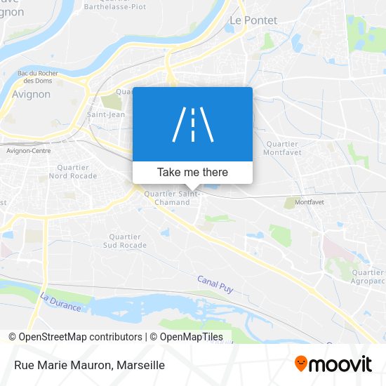 Rue Marie Mauron map