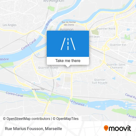 Rue Marius Fousson map