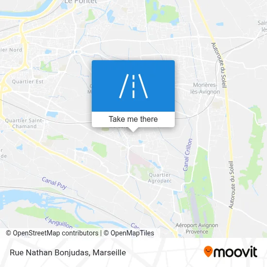 Rue Nathan Bonjudas map