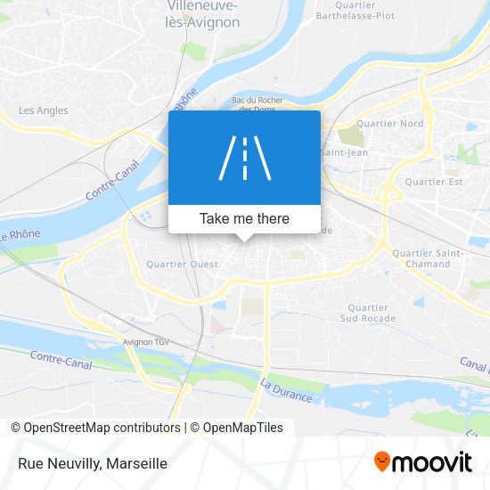 Rue Neuvilly map