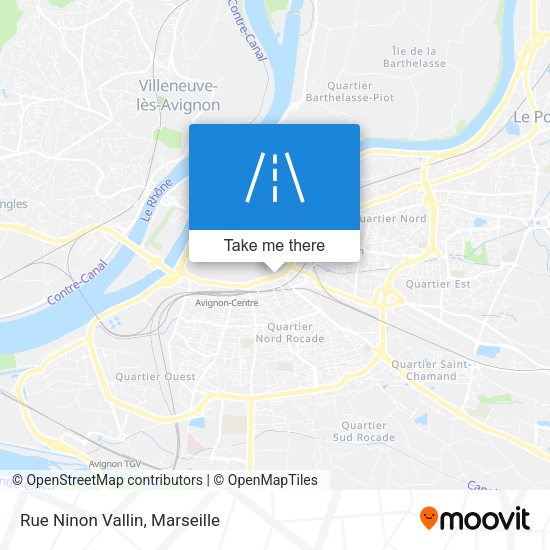 Rue Ninon Vallin map