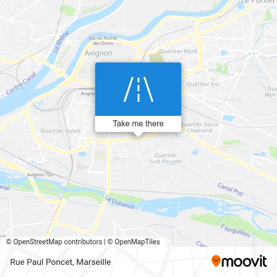 Rue Paul Poncet map