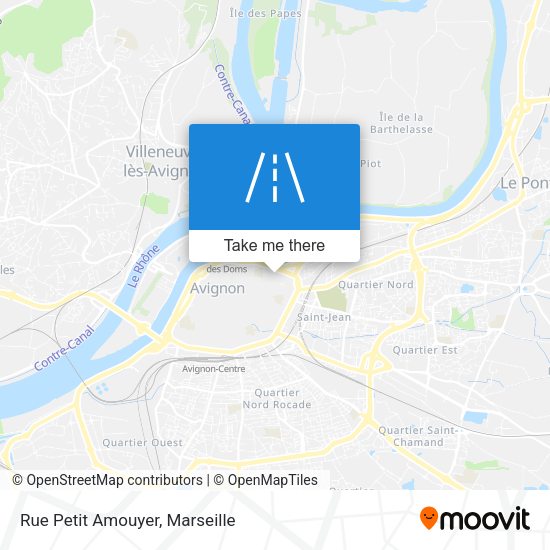 Rue Petit Amouyer map
