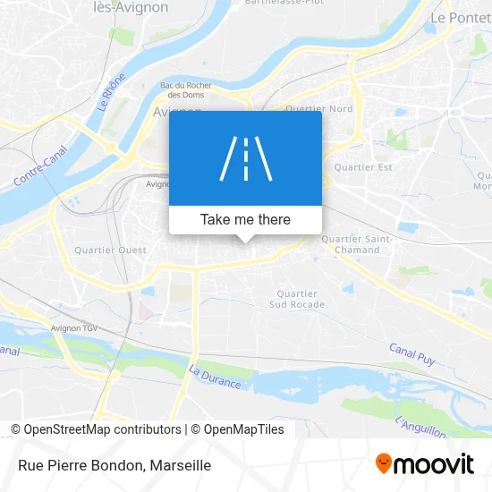 Rue Pierre Bondon map
