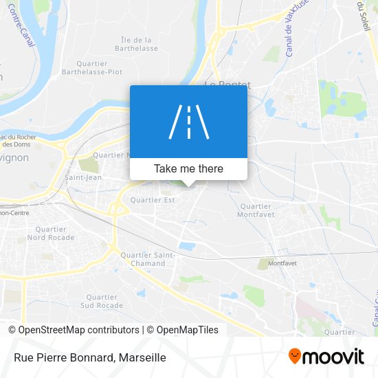 Rue Pierre Bonnard map