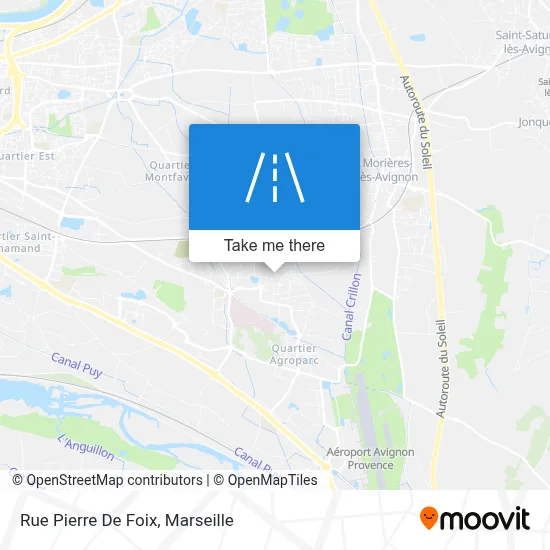 Rue Pierre De Foix map