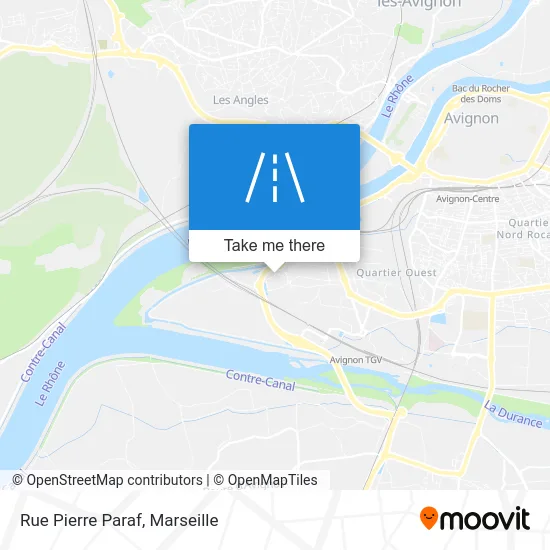 Rue Pierre Paraf map