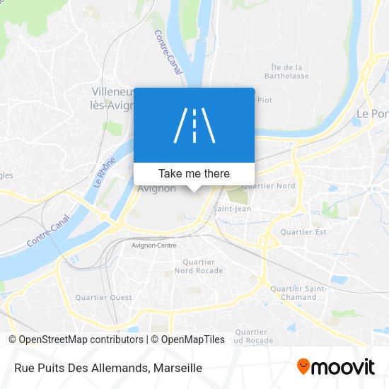 Rue Puits Des Allemands map