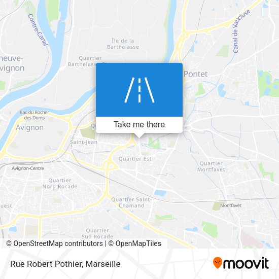 Rue Robert Pothier map