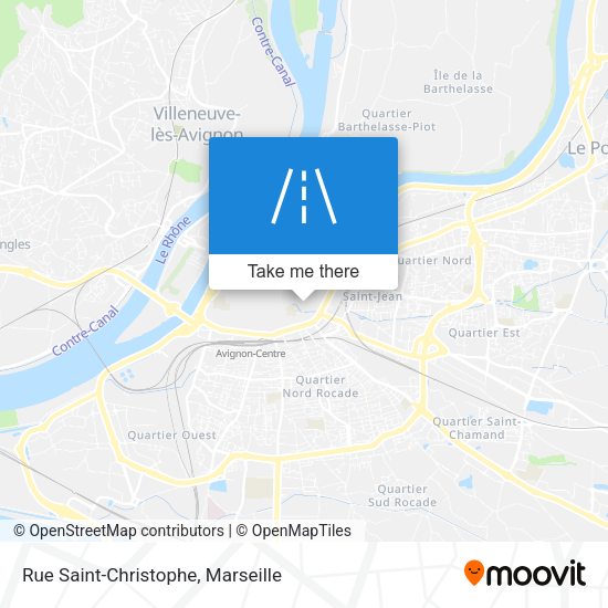 Rue Saint-Christophe map