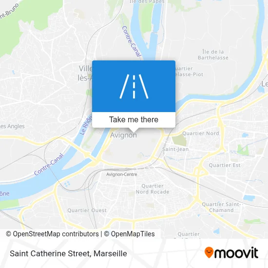 Rue Sainte-Catherine map