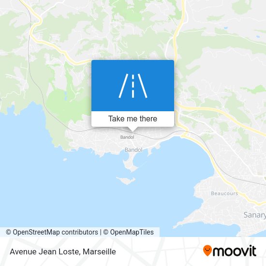 Avenue Jean Loste map