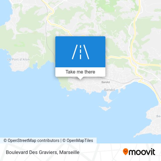 Boulevard Des Graviers map