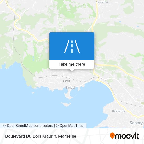 Boulevard Du Bois Maurin map
