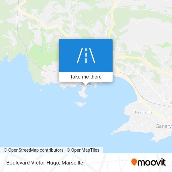 Boulevard Victor Hugo map