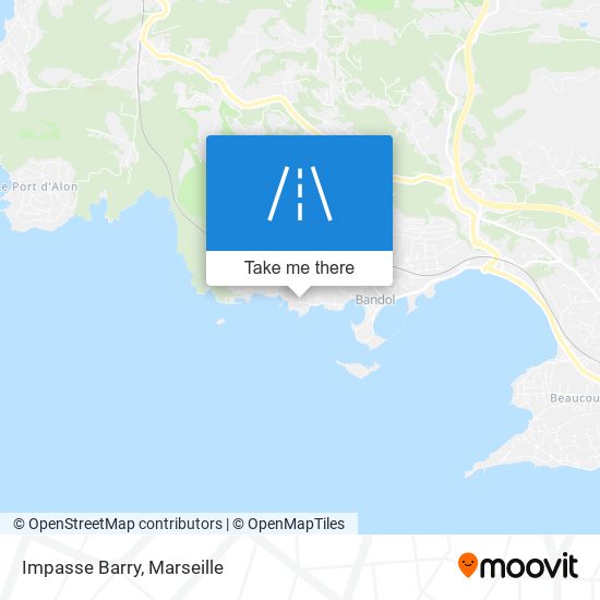 Impasse Barry map