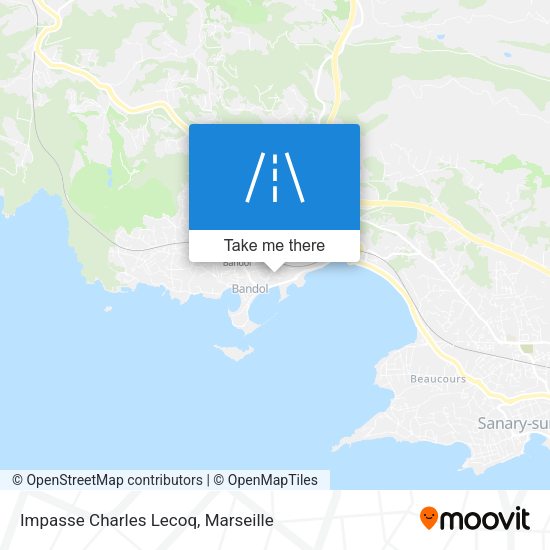 Impasse Charles Lecoq map