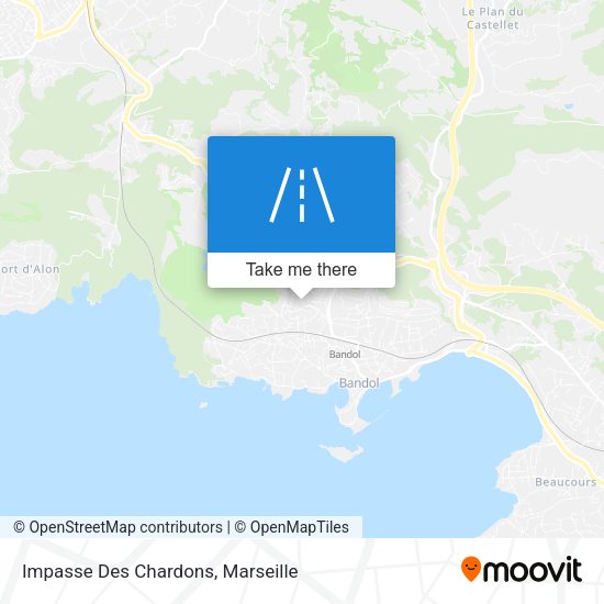 Impasse Des Chardons map