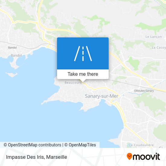 Impasse Des Iris map